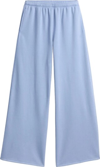 GAP Vintagesoft Baggy Wide Leg Sweatpants From The Gap Collection   Blue   S