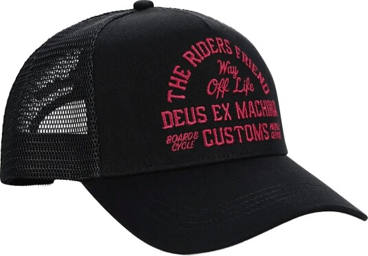 Deus Ex Machina Shook Ones Trucker - BLACK - One Size