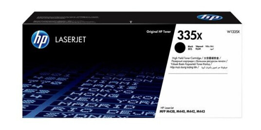 HP 335X - High Yield - Black Toner - Laser toner Svart HP 335X - High Yield - Black Toner - Laser toner Svart