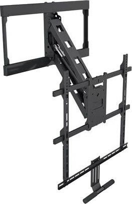Multibrackets Full Motion Veggfeste for 40"-65" Skjermer - Justerbar Høyde og Svart Design