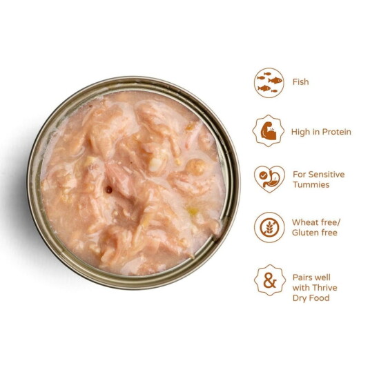Thrive Tunfisk Reker & Blekksprut 75 G