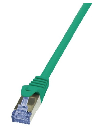 Logilink 2M Cat.6A 10G S/Ftp 2 M Cat6a S/Ftp S-Stp Rj-45 Rj-45 Grønn