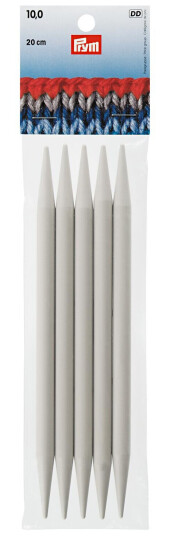 Strømpepinner 10,00 mm x 20 cm