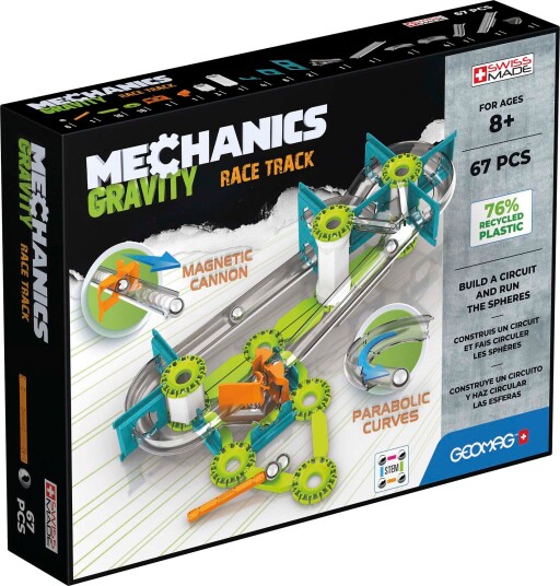 Geomag Mechanics Gravity Racerbane 67 Brikker Geomag Mechanics Gravity Racerbane 67 Brikker