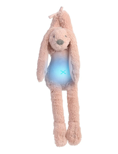Happy Horse Rabbit Richie Nattlampe Med Beroligende Lyder Pink 34cm