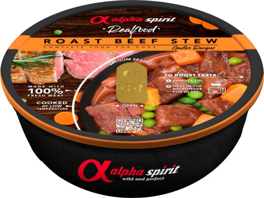 Alpha Spirit Real Food Oksekjøtt 280g