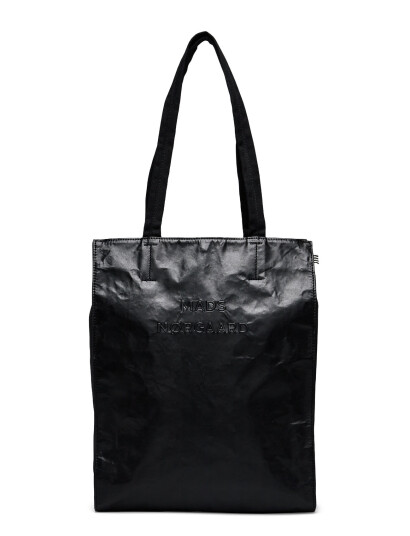 Mads Nørgaard Crinckle Journey Tote Bag - Black - ONE SIZE Mads Nørgaard Crinckle Journey Tote Bag - Black - ONE SIZE