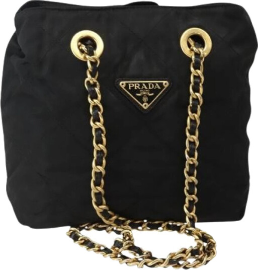 Prada Vintage Dame Svart