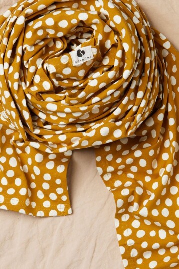 Coracor Bæresjal Dot Mustard Coracor Bæresjal Dot Mustard