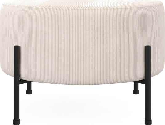 Menard Compact Sittepuff Rund 60 cm Beige