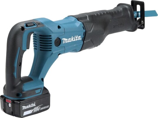 Makita Bajonettsag DJR186 18 v, 2 × 5,0 ah, Med Koffert