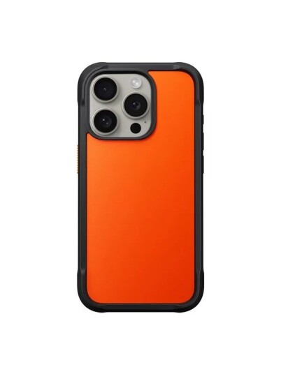 Nomad Rugged Case iPhone 15 Pro Ultra Orange