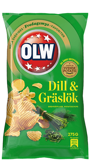 Olw Dill & Gräslök 175g Olw Dill & Gräslök 175g