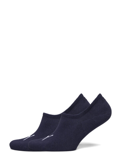 PUMA Puma Unisex High Cut Footie 2P - Navy - 43-46 PUMA Puma Unisex High Cut Footie 2P - Navy - 43-46