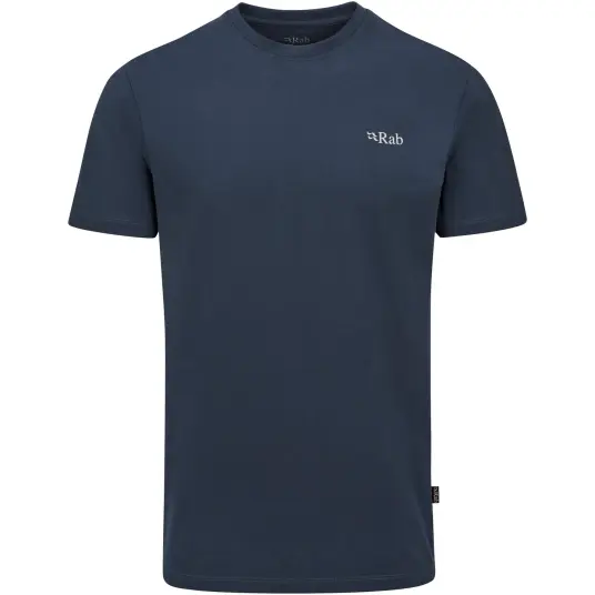 Rab Basecamp 3 Peak Tee Tempest Blue XX-Large