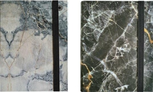 Ziemia Obiecana A4 Mappe Med Elastikk Marble Mix