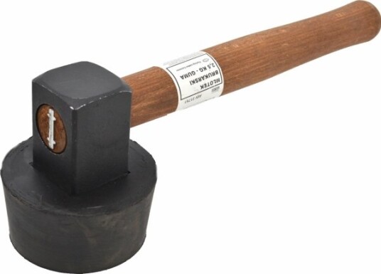 Awtools Paver's Hammer 2,5Kg Vulkanisert Gummi Awtools Paver's Hammer 2,5Kg Vulkanisert Gummi
