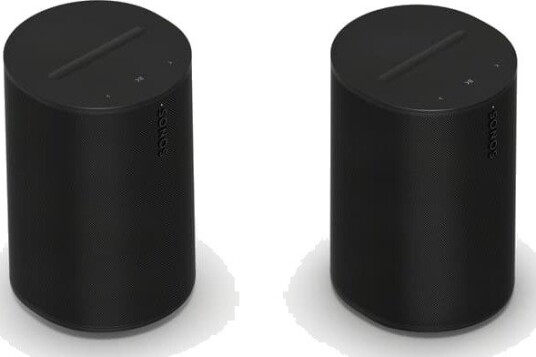 Sonos Era 100 SL trådløse bluetooth-høyttalere 2-pk (sort)