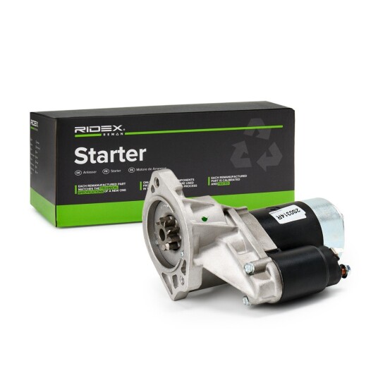 Starter RIDEX REMAN 2S0314R Starter RIDEX REMAN 2S0314R