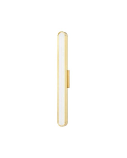 Ruskin vegglampe antikk messing