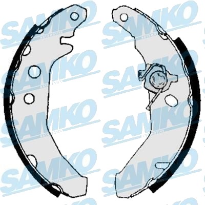 SAMKO 85740 Bremsesko sett SAMKO 85740 Bremsesko sett