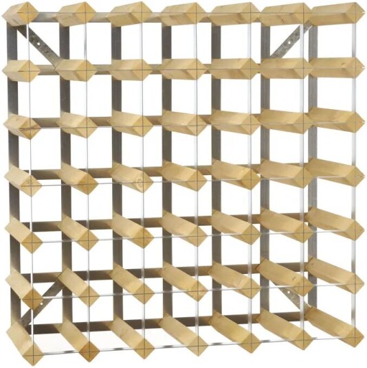 Traditional Wine racks vinstativ 42 flasker påbyggbar Lys eik Traditional Wine racks vinstativ 42 flasker påbyggbar Lys eik