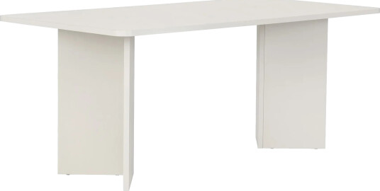 Cadron spisebord 180 cm rektangulært - Tre Hvit