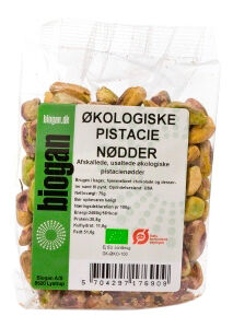 Biogan Økologiske Pistasjnøtter 50g Biogan Økologiske Pistasjnøtter 50g