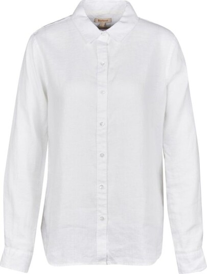 Barbour Women's Marine Shirt 16, White Barbour Women's Marine Shirt 16, White