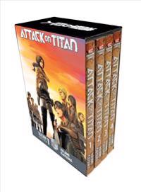 Attack On Titan Season 1 Part 1 Manga Box Set Av Hajime Isayama