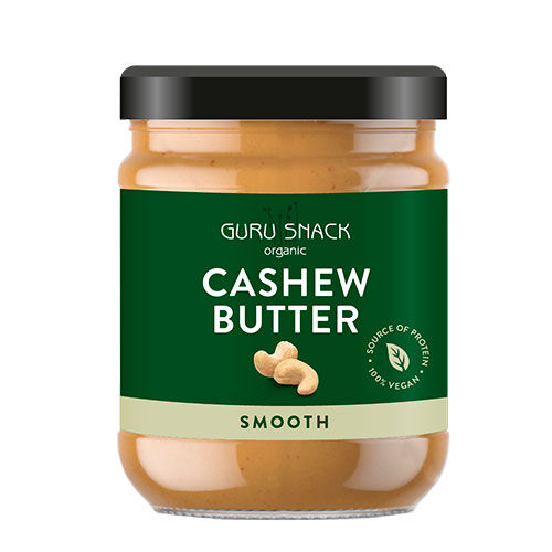Guru Snack Cashewnøttsmør Smooth Ø 250g