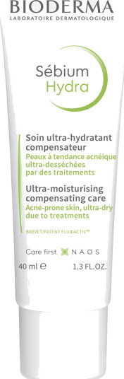 Bioderma Sébium Hydra Fuktighetsgivende Krem 40 ml for Fet og Kombinert Hud Bioderma Sébium Hydra Fuktighetsgivende Krem 40 ml for Fet og Kombinert Hud