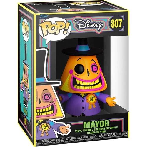 Funko Nightmare Before Christmas Mayor Blacklight Pop! Vinyl Figure 807
