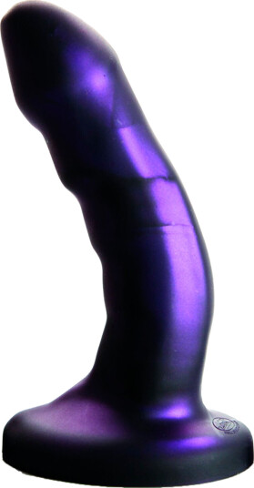 Tantus Curve Super Soft Dildo 15,3 cm    - Lilla