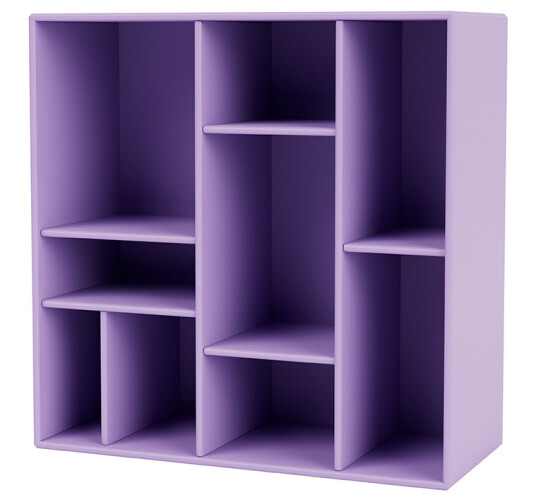 Montana COMPILE dekorativ hylle 69,6x69,6 cm Iris 164