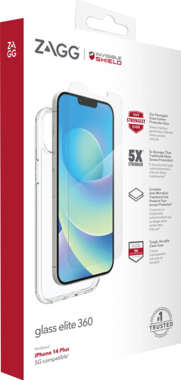 Zagg Invisibleshield Glass Elite 360 Iphone 14 Plus Blank