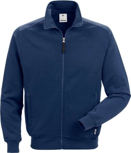 Fristads Sweatshirtjacka 7608 Sm Mörk Marinblå S Fristads Sweatshirtjacka 7608 Sm Mörk Marinblå S