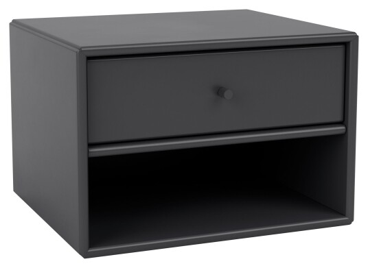 Montana DASH nattbord, 04-Anthracite