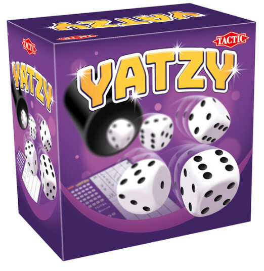Tactic Yatzy med Kopp - Terningespill for 2 Spillere Tactic Yatzy med Kopp - Terningespill for 2 Spillere
