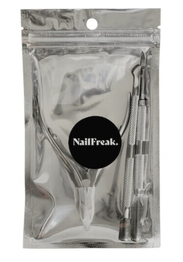 NailFreak Nipper & Pusher Set 3 stk Neglepleie