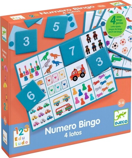 Djeco Bilde Lotto M. Tall OneSize Spill Djeco Bilde Lotto M. Tall OneSize Spill