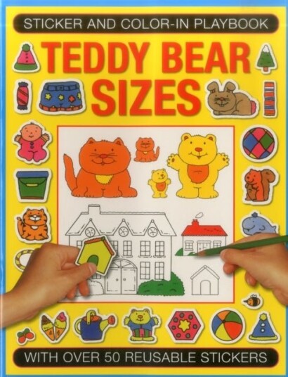 Sticker and Color in Playbook: Teddy Bear Sizes
