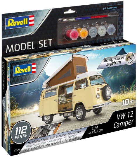 Revell VW T2 Camper Modellbyggesett 1:24
