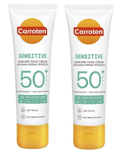 Carroten 2 x Face Sensicare Cream SPF 50 50 ml