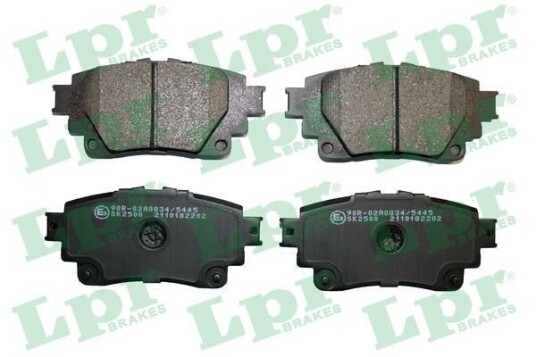 Bremseklosser LPR 05P2202 Bremseklosser LPR 05P2202