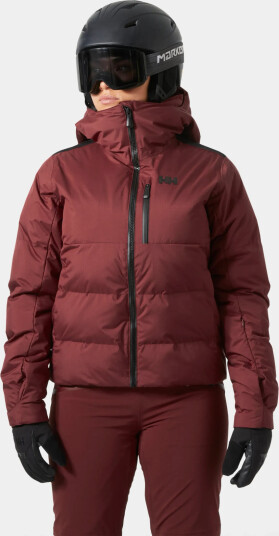 Helly Hansen W Kvitfjell Race Puffy Jacket - Burgundy - XL