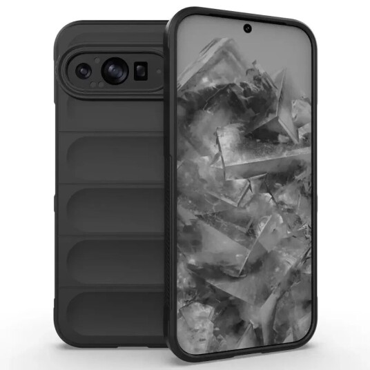 EIDERWOOD Google Pixel 9 Pro Fleksibelt Plastdeksel - Svart