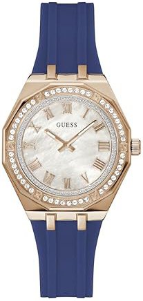 Guess Dameklokke GW0872L3 Desire Hvit/Gummi Ø36 mm