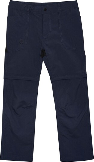 Color Kids Pants W. Zip Off Blue 110 Color Kids Pants W. Zip Off Blue 110