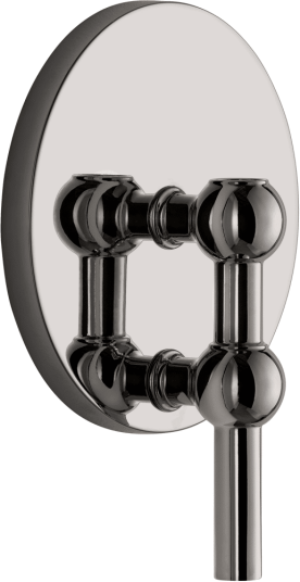 STOFF Nagel Vegglysestake med Kromfinish 14,5 cm Svart